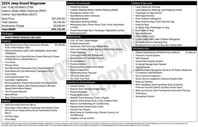 2024 Jeep Grand Wagoneer Base