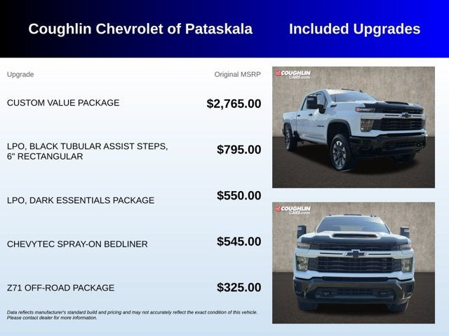 2024 Chevrolet Silverado 2500HD 4WD Crew Cab 159" Custom
