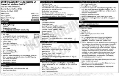 2024 Chevrolet Silverado 2500HD LT