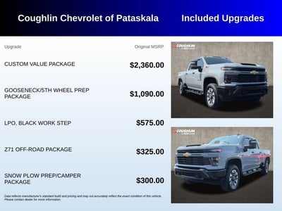 2025 Chevrolet Silverado 2500HD 4WD Crew Cab 159" Custom