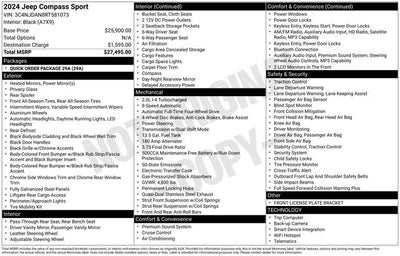 2024 Jeep Compass Sport