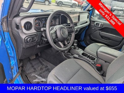 2025 Jeep Wrangler Sport S
