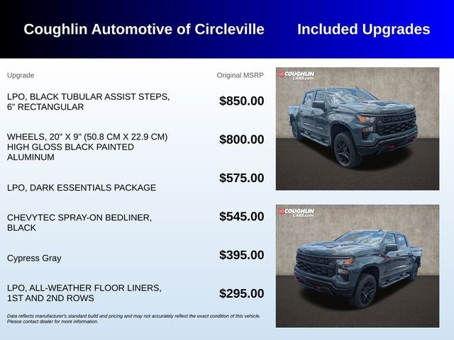2026 Chevrolet Silverado 1500 Custom Trail Boss