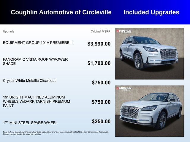 2026 Lincoln Corsair Premiere