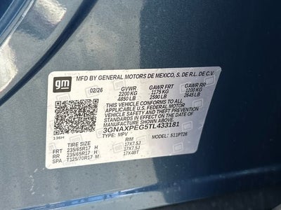 2026 Chevrolet Equinox AWD LT