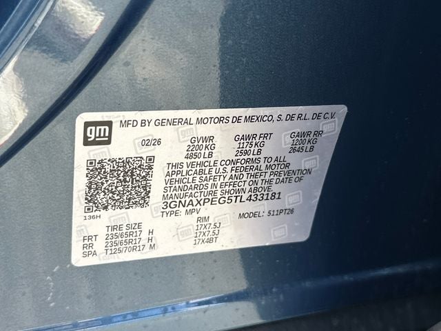 2026 Chevrolet Equinox AWD LT