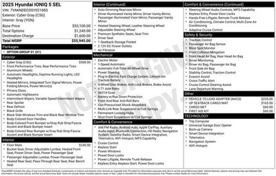 2025 Hyundai IONIQ 5 SEL