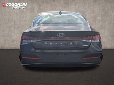 2026 Hyundai Elantra Hybrid Blue