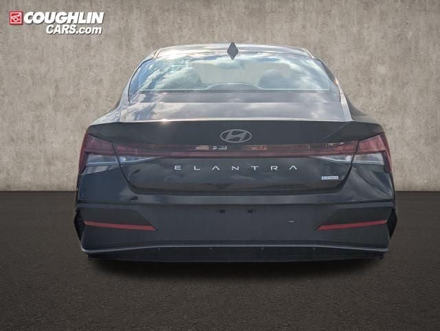 2026 Hyundai Elantra Hybrid Blue