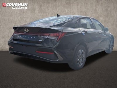 2026 Hyundai Elantra Hybrid Blue