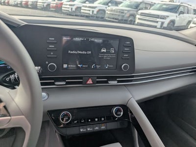 2026 Hyundai Elantra Hybrid Blue