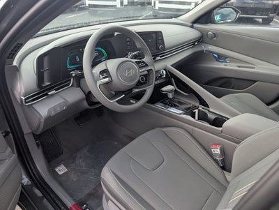 2026 Hyundai Elantra Hybrid Blue