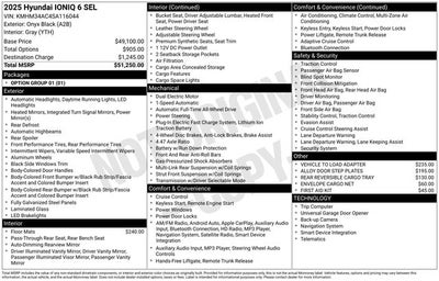 2025 Hyundai IONIQ 6 SEL