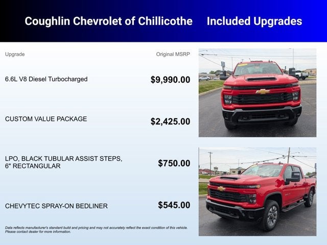 2026 Chevrolet Silverado 2500HD 4WD Crew Cab 159" Custom