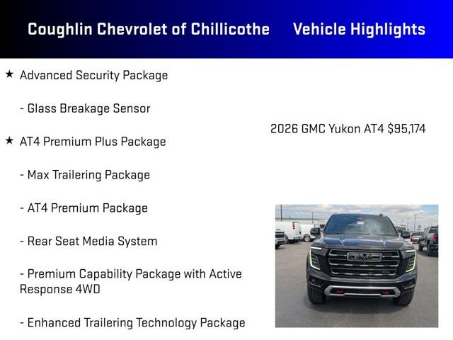 2026 GMC Yukon AT4