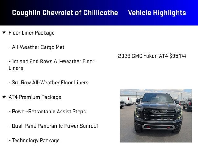 2026 GMC Yukon AT4