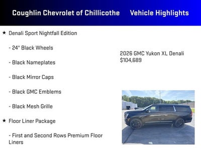 2026 GMC Yukon XL Denali