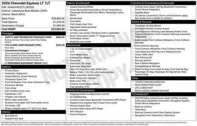 2026 Chevrolet Equinox FWD LT