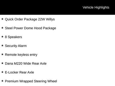 2026 Jeep Wrangler Willys