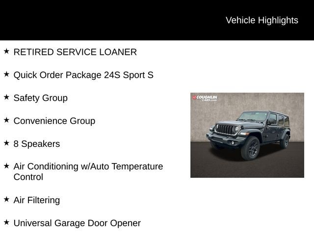 2025 Jeep Wrangler Sport S