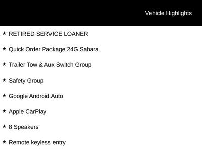 2024 Jeep Wrangler Sahara