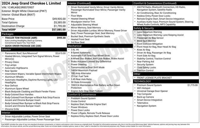2024 Jeep Grand Cherokee L Limited
