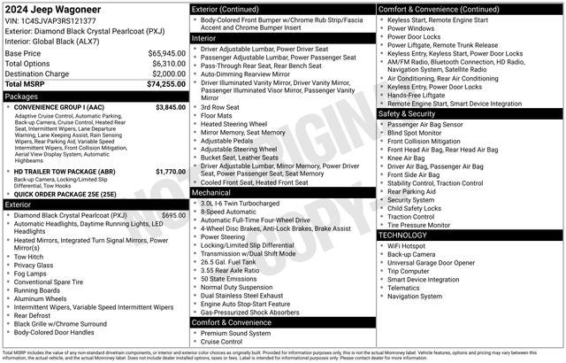 2024 Jeep Wagoneer Base