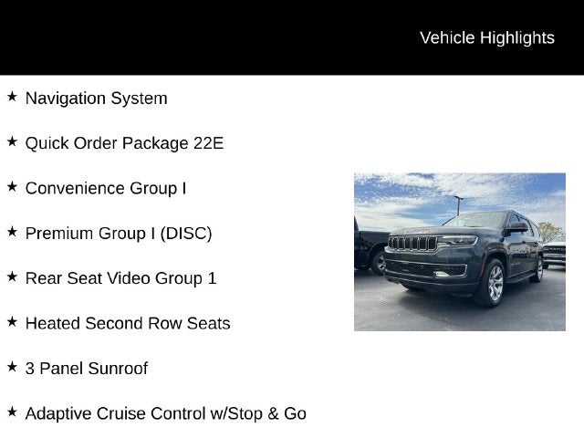 2022 Jeep Wagoneer Series I
