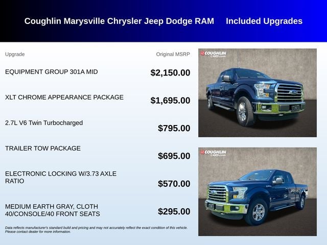2015 Ford F-150 XLT