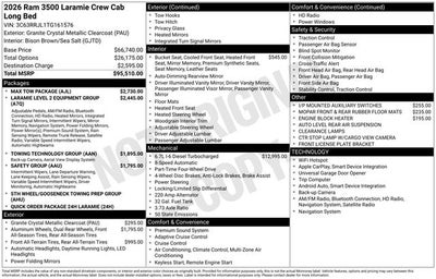 2026 RAM 3500 Laramie