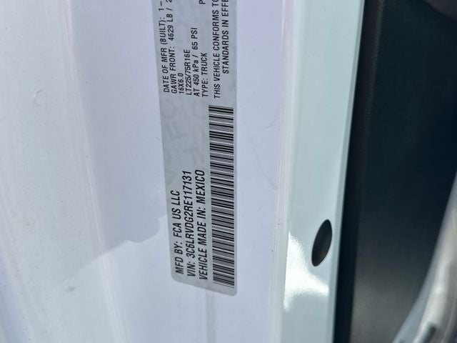 2024 RAM ProMaster 2500 High Roof