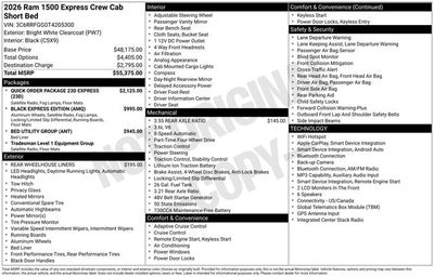 2026 RAM 1500 Express
