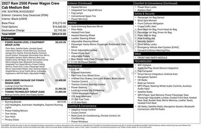 2027 RAM 2500 Power Wagon