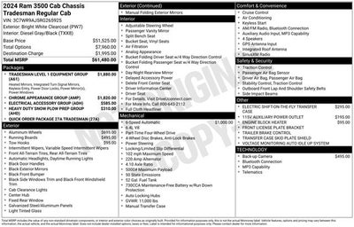 2024 RAM 3500 Tradesman