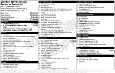 2024 RAM 5500HD Tradesman