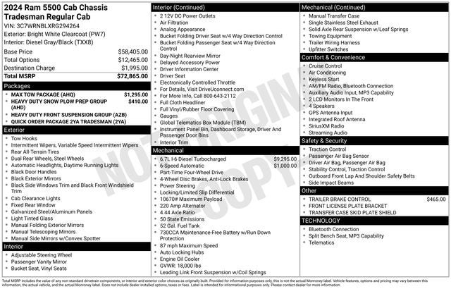 2024 RAM 5500HD Tradesman