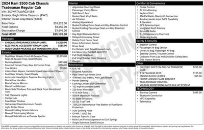 2024 RAM 3500 Tradesman