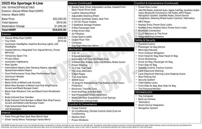 2025 Kia Sportage X-Line