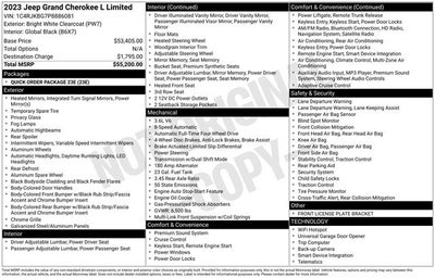 2023 Jeep Grand Cherokee L Limited