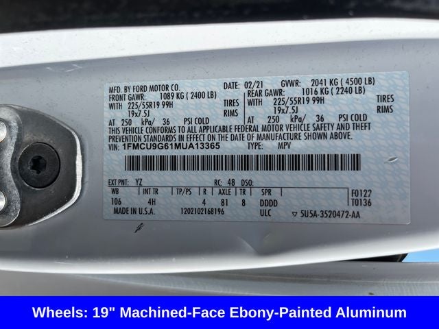 2021 Ford Escape SE