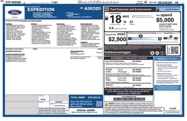 2025 Ford Expedition Platinum