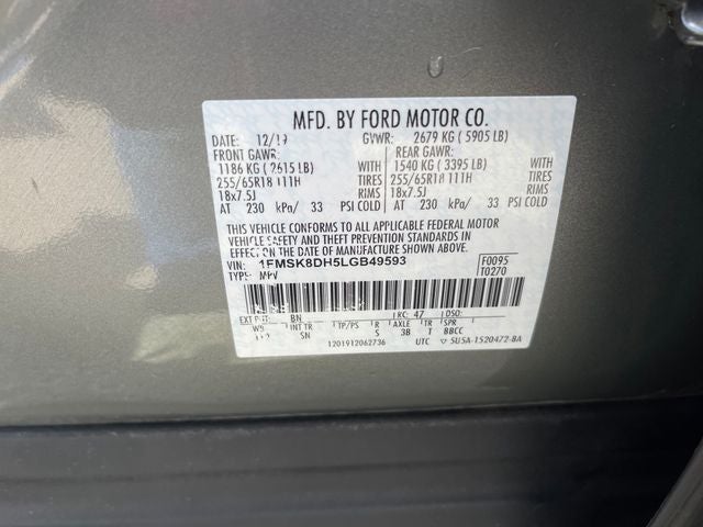 2020 Ford Explorer XLT
