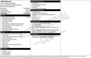 2009 Scion xD Base