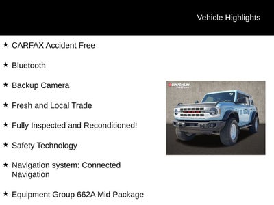 2024 Ford Bronco Heritage Edition