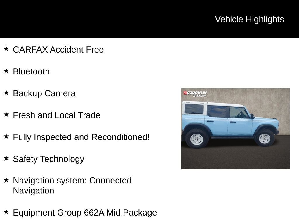 2024 Ford Bronco Heritage Edition