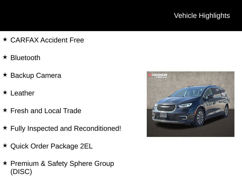 2021 Chrysler Pacifica Hybrid Touring L