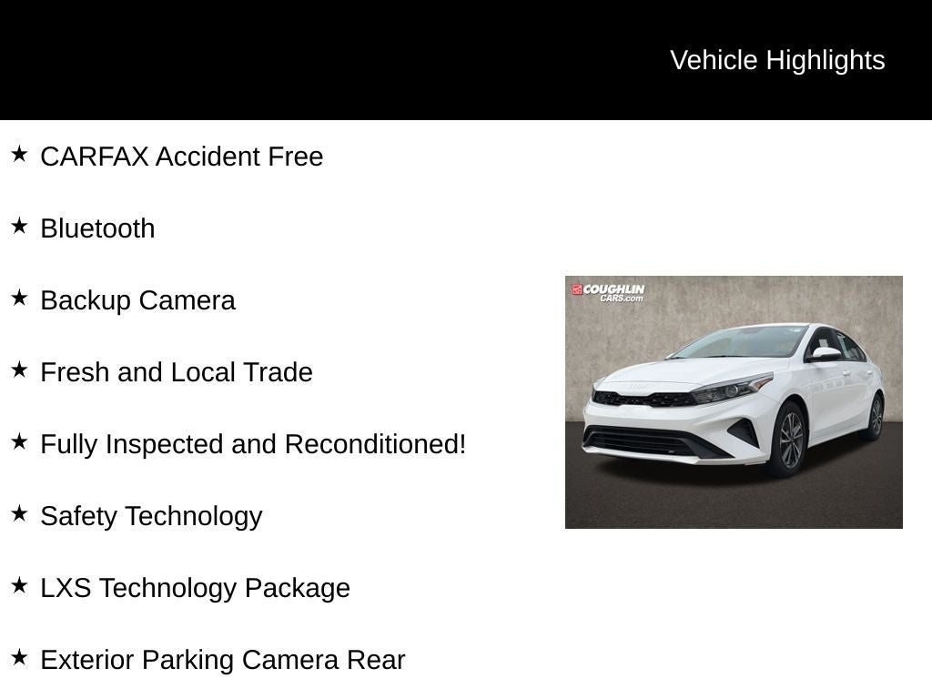 2023 Kia Forte LXS