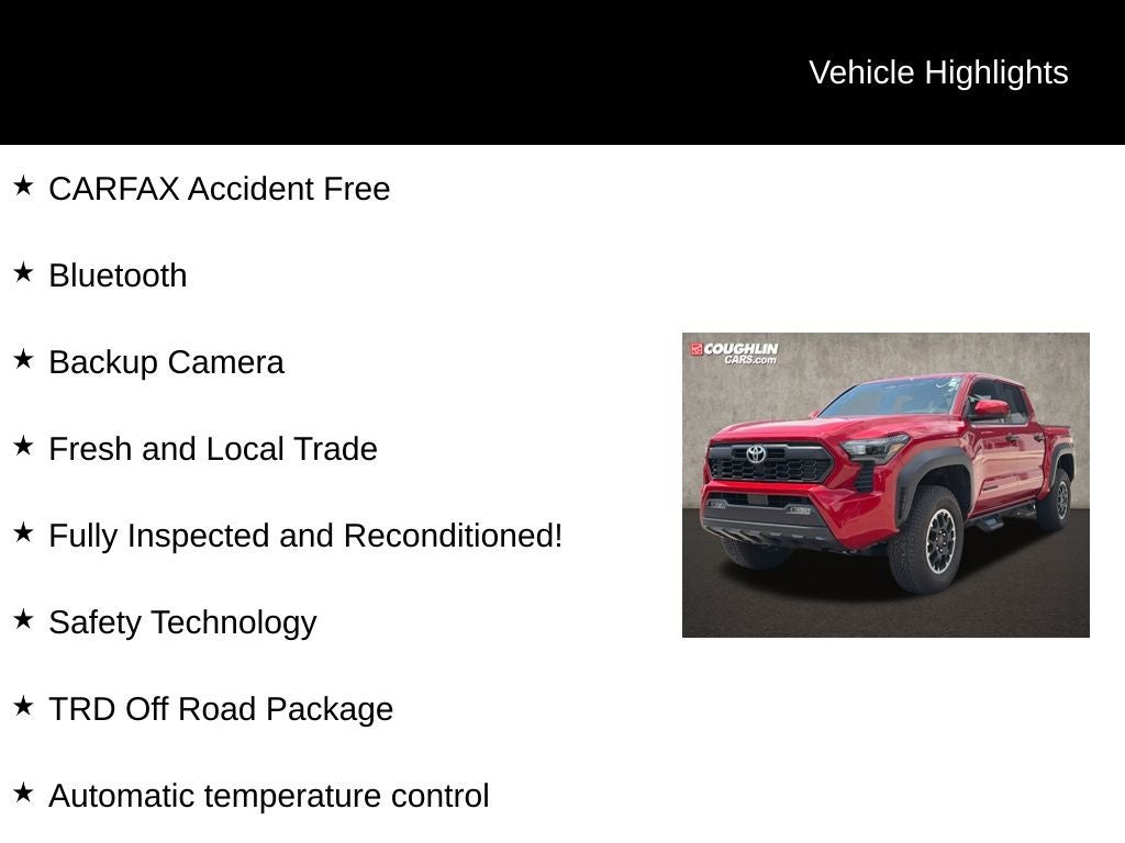 2025 Toyota Tacoma TRD Off-Road