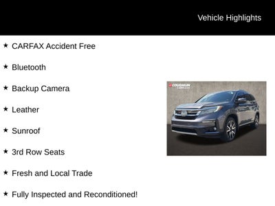 2019 Honda Pilot Touring 7 Passenger