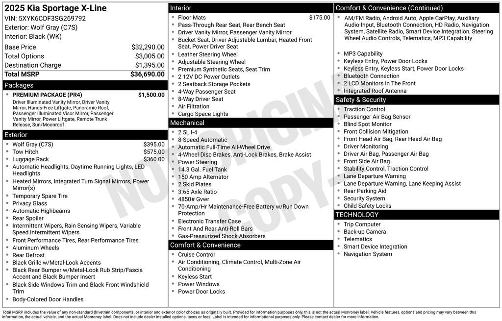 2025 Kia Sportage X-Line